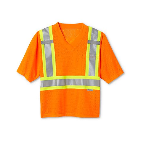 ANSI Class 2 Work Safety Short Sleeve Hi-Vis T-Shirt