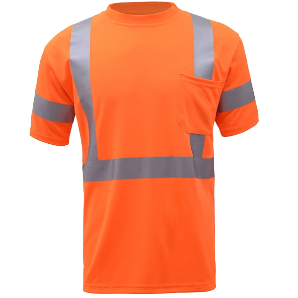 Safety Hi-Vis Class 2 Reflective Safety T-Shirt