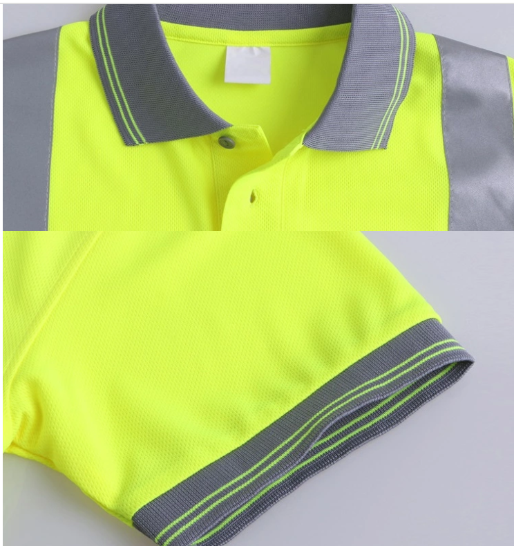Safety Hi-Vis Class 2 Reflective Safety T-Shirt - 副本