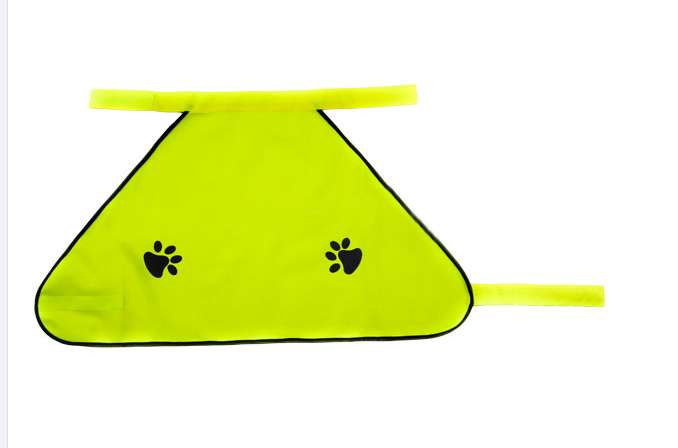 Custom Polyester Hi Vis dog safety reflective harness vest 